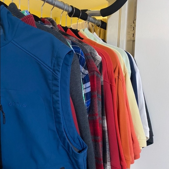 Orvis Lot Vest/Sweaters/Flannels/Polos - Picture 3 of 4